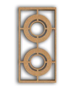 MDF Jali Partition Panel #537 - MDF 12mm Thick, Custom Sizes Available