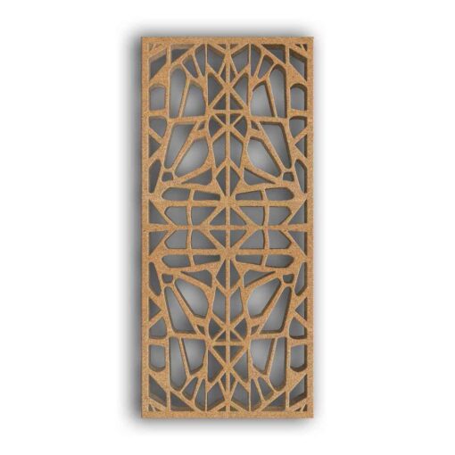MDF Jali Partition Panel #542 - MDF 12mm Thick, Custom Sizes Available