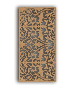 MDF Jali Partition Panel #543 - MDF 12mm Thick, Custom Sizes Available