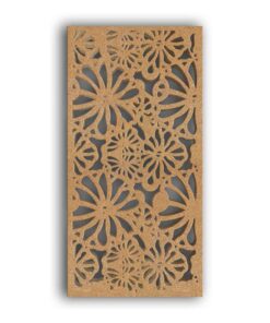 MDF Jali Partition Panel #545 - MDF 12mm Thick, Custom Sizes Available