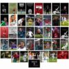 Cristiano Ronaldo football poster collage, celebration and action moments, wall art collection